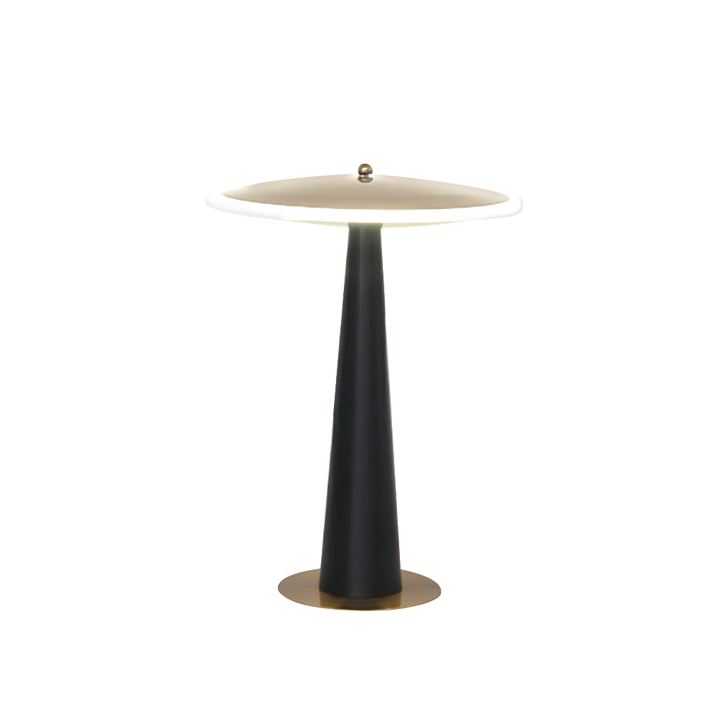 MetalAura – Copper Drum Table Lamp
