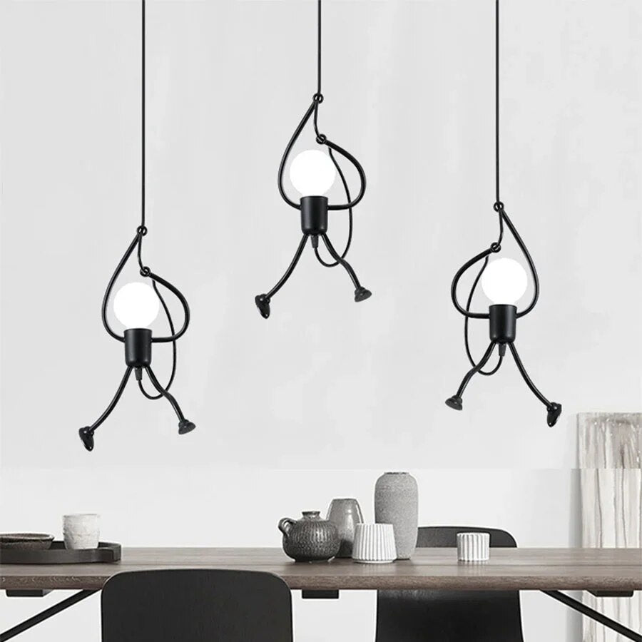IronGlow - Retro Hero Wall Lamp for a Striking Look