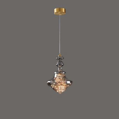 NebulaGlow - Grey Hanging Lamp