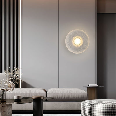SculptLight – Modern Resin Wall Lamp for Timeless Elegance