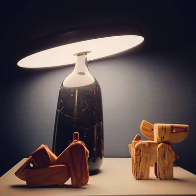 EddyGlow - Table Lamp with Elegant Design and Subtle Light Diffusion