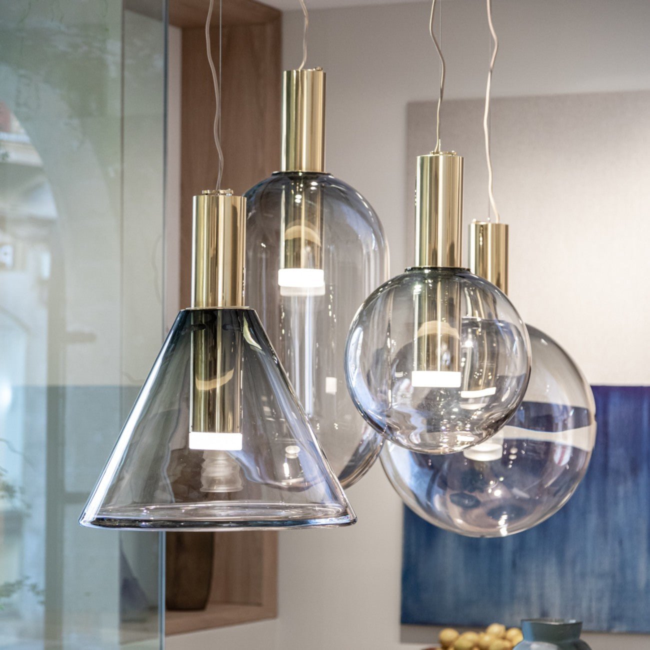 OpalGlow - Elegant Ceiling Lamp