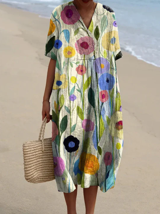 Elegant Georgina Dress for Spring – Lightweight and Comfortable Women's Fashion