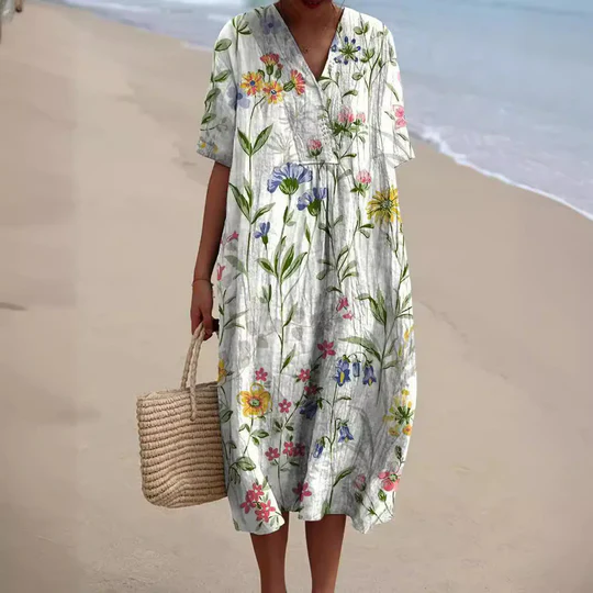 Elegant Georgina Dress for Spring – Lightweight and Comfortable Women's Fashion