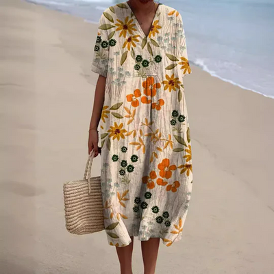 Elegant Georgina Dress for Spring – Lightweight and Comfortable Women's Fashion