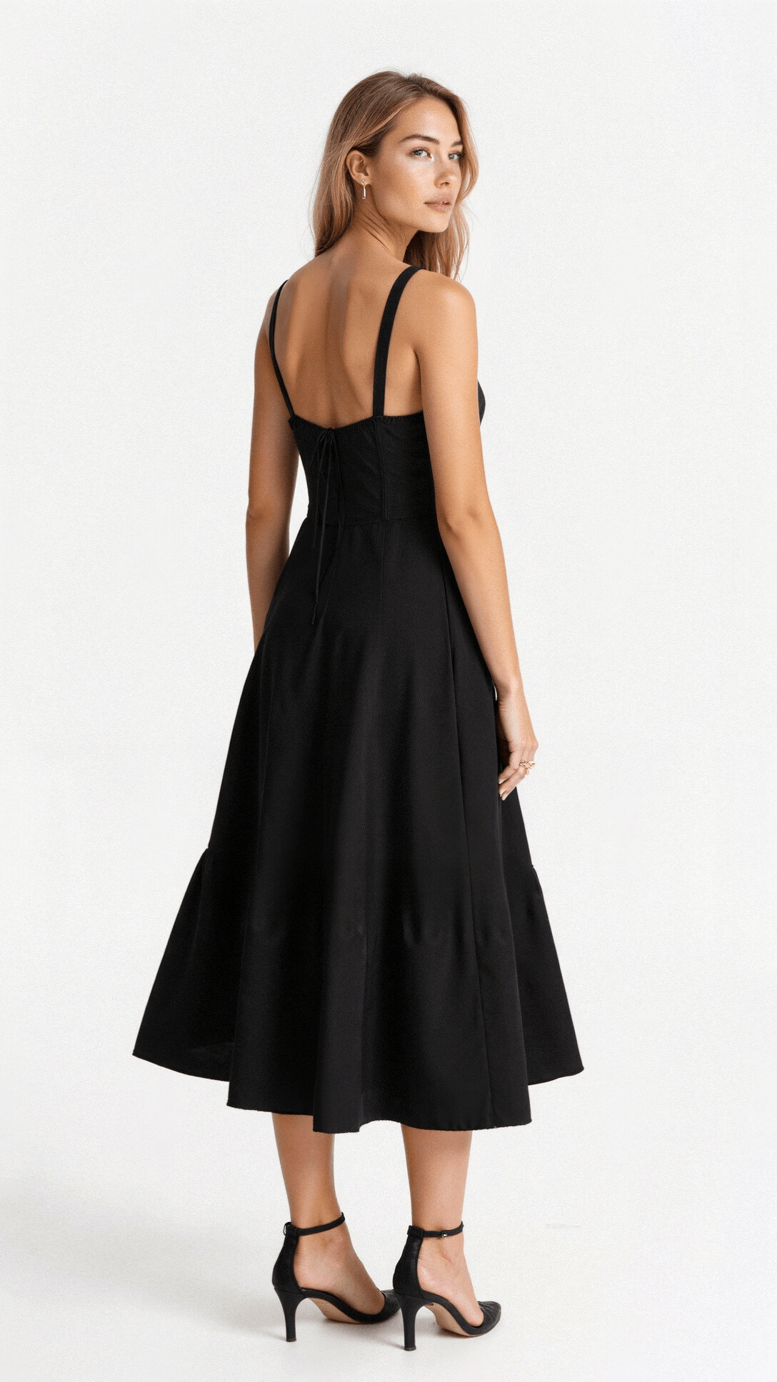 Elegant Kiana Midi Dress with Corset – Flattering Fit for Any Occasion