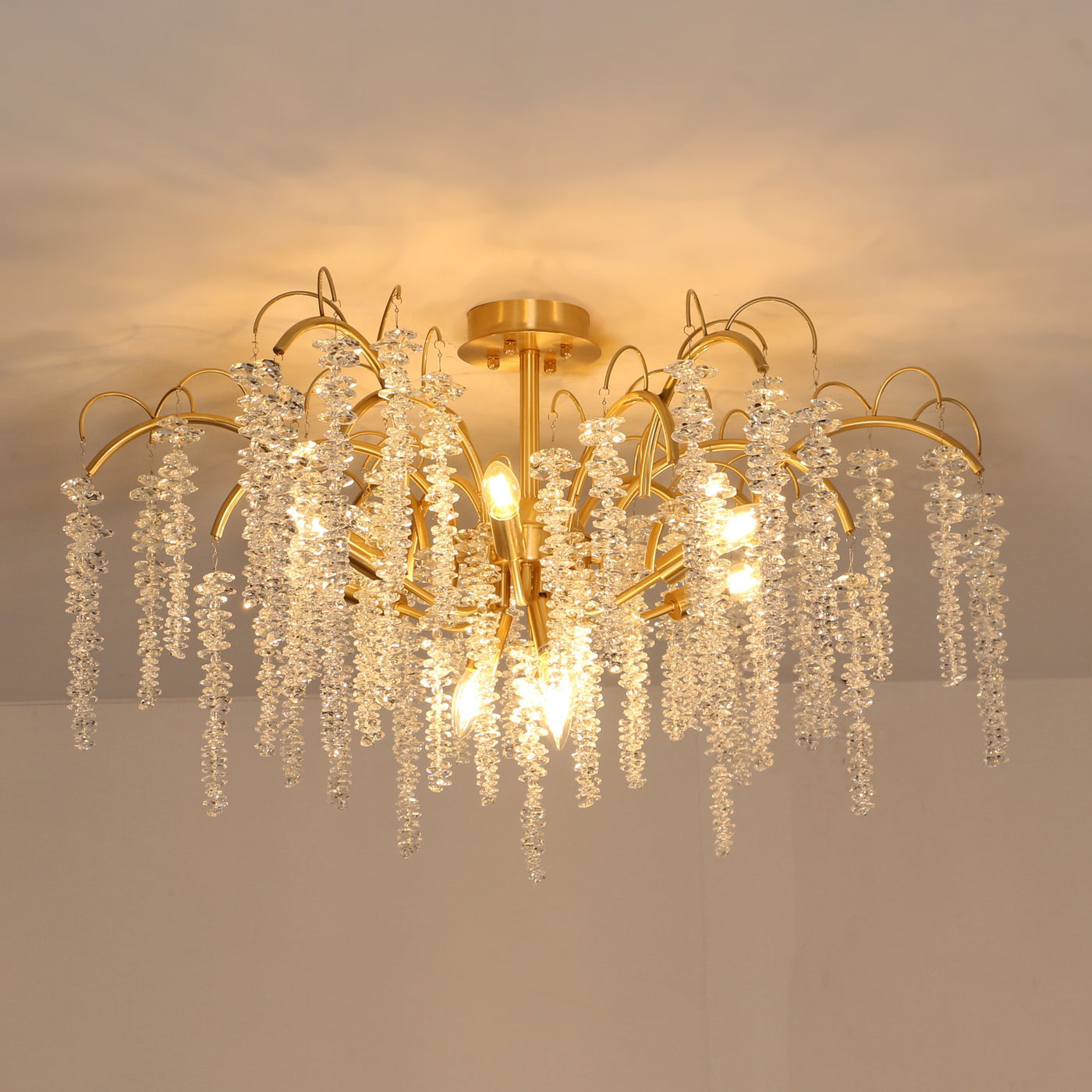 BranchLuxe - Ceiling Light with Organic Twig Design and Warm Glow