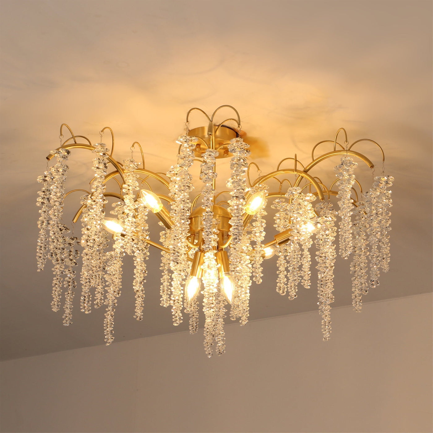 BranchLuxe - Ceiling Light with Organic Twig Design and Warm Glow