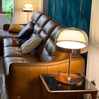 SereneGlow - Table Lamp with Harmonious Design and Gentle Light Spread