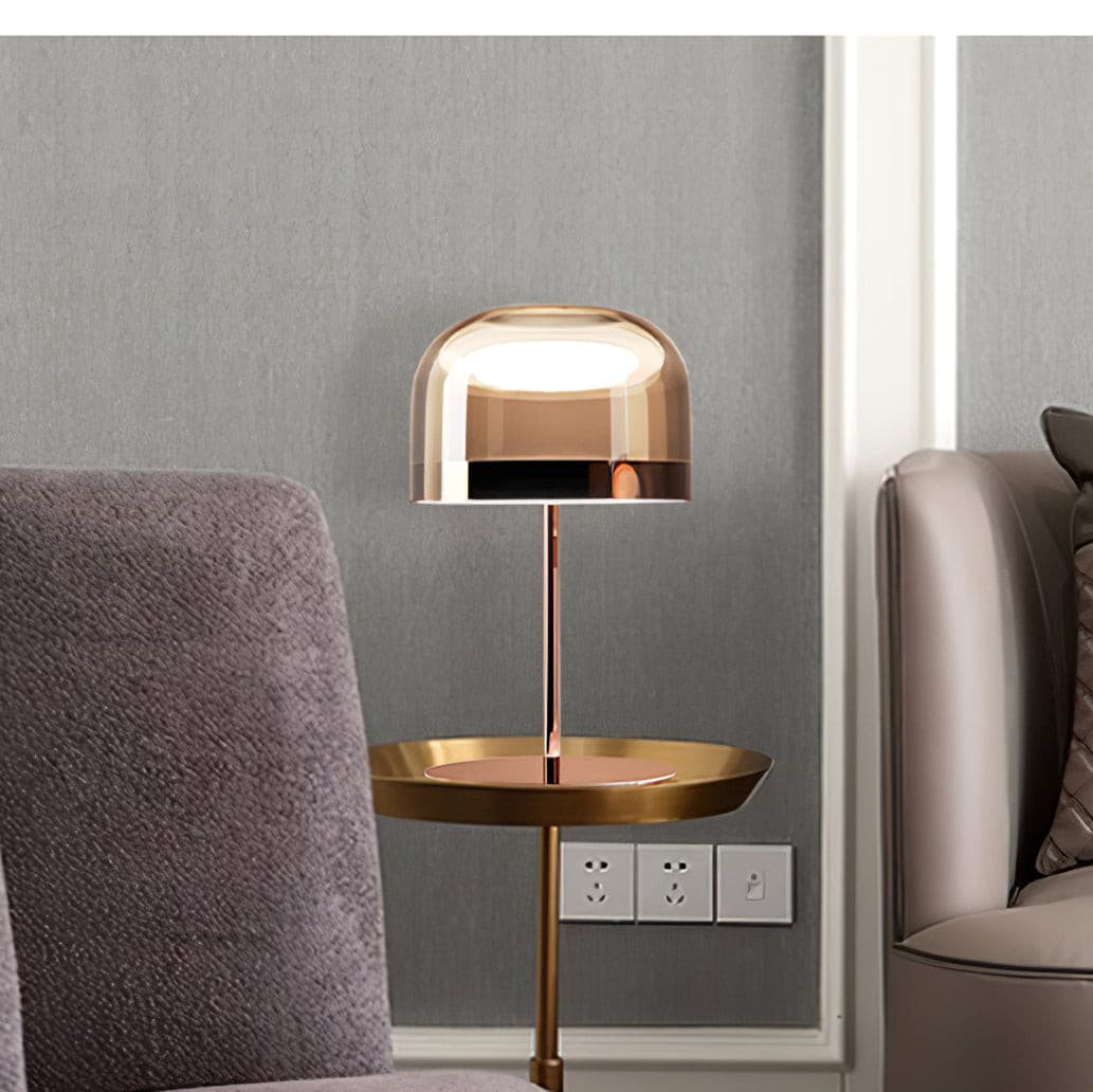 SereneGlow - Table Lamp with Harmonious Design and Gentle Light Spread