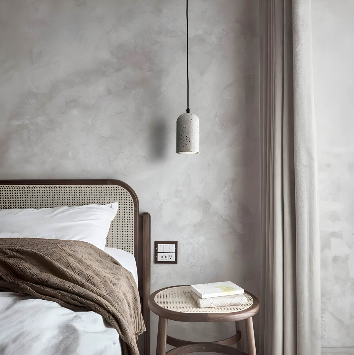 IronBeam - Forged Concrete Hanging Lamp