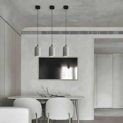 IronBeam - Forged Concrete Hanging Lamp