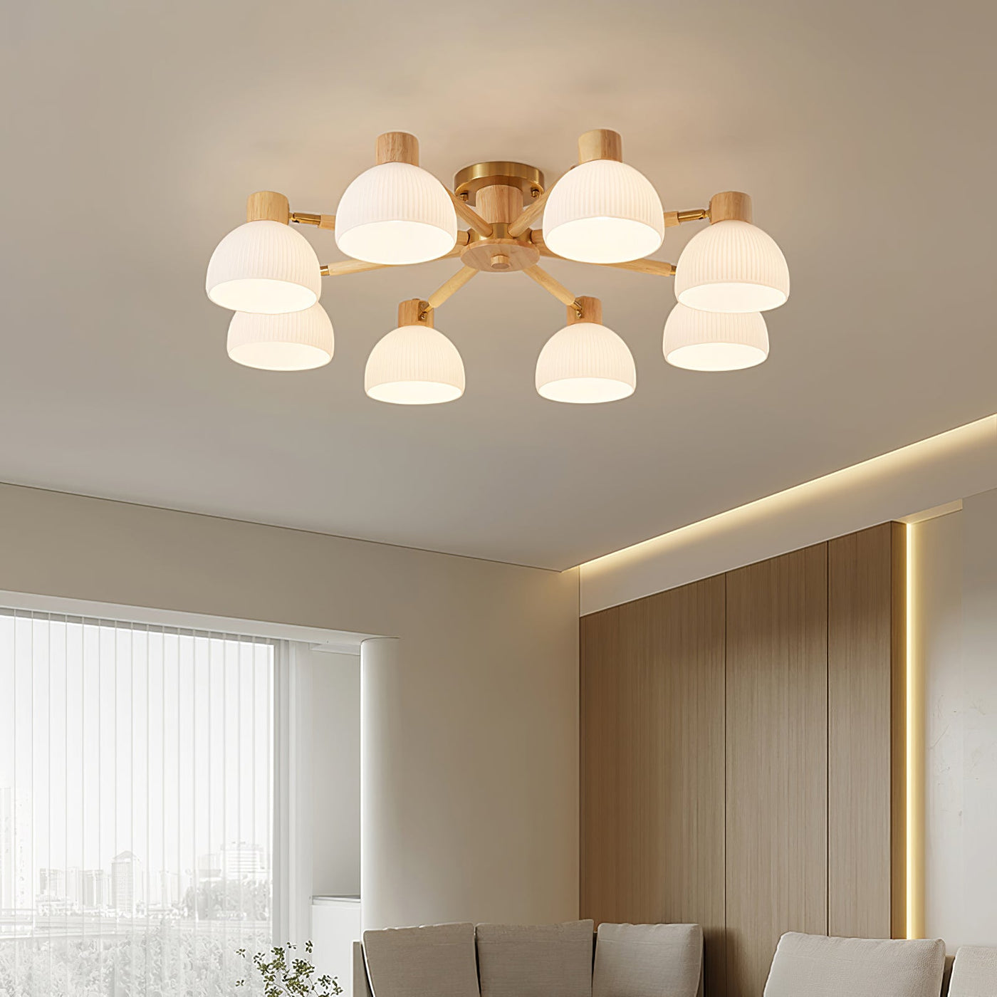 IgniteFlare - Industrial Style Ceiling Fixture