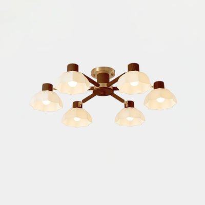 FloraAura - Ceiling Lamp with Flower Shape and Cozy Light Spread
