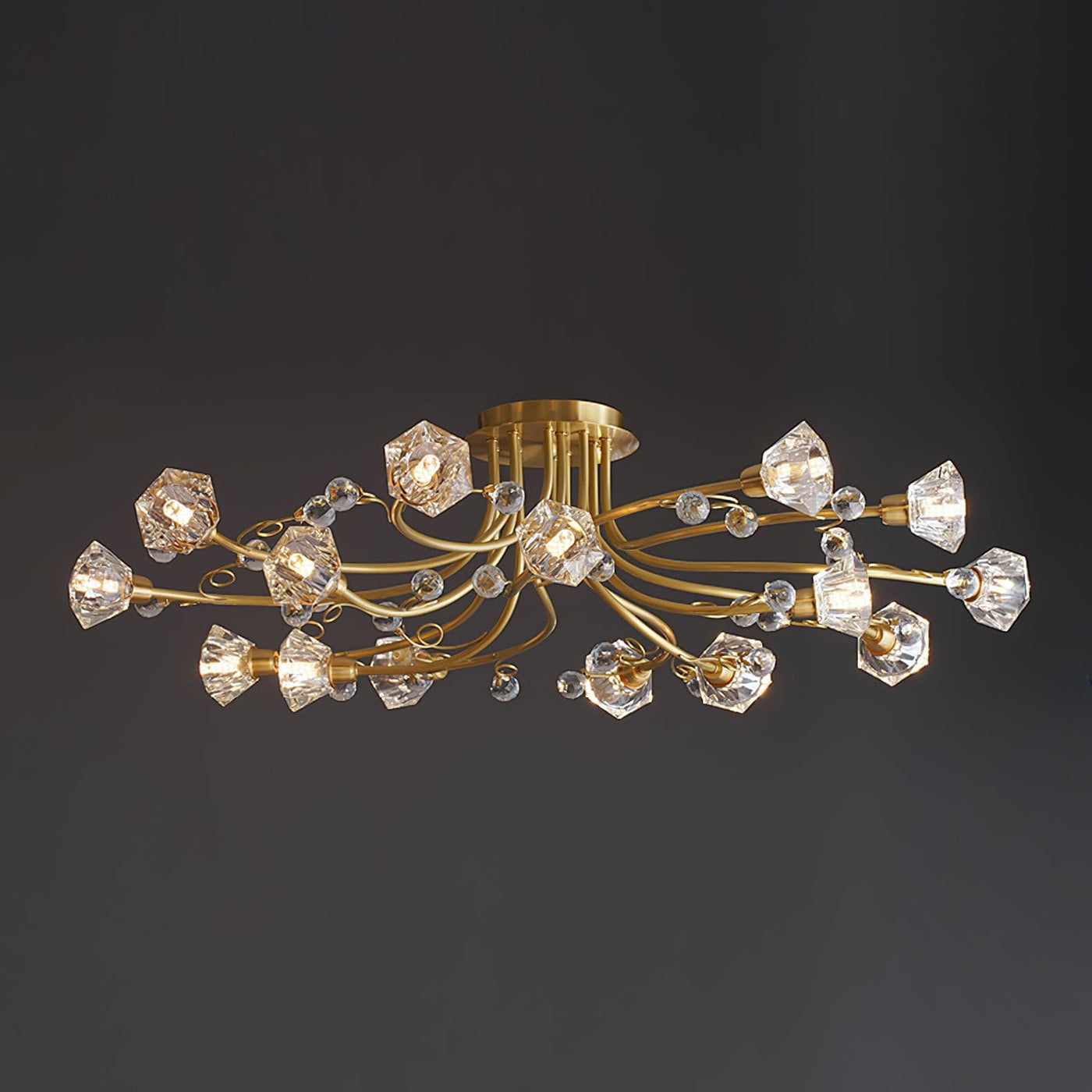 FloralBeam - Elegant Ceiling Lamp
