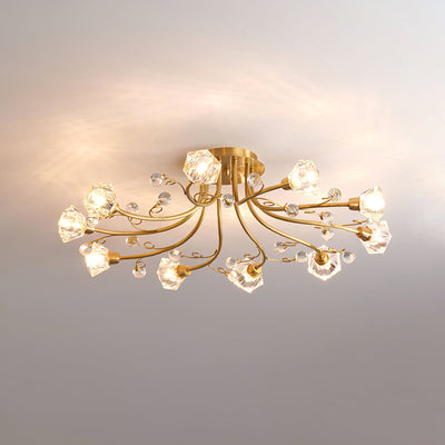 FloralBeam - Elegant Ceiling Lamp