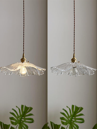 Flower Glass Pendant Light