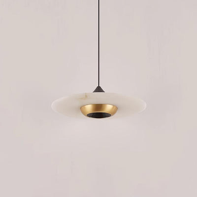 Flying Saucer Marble Pendant Lamp