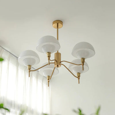 French Bubble Cream Chandelier for Living Room