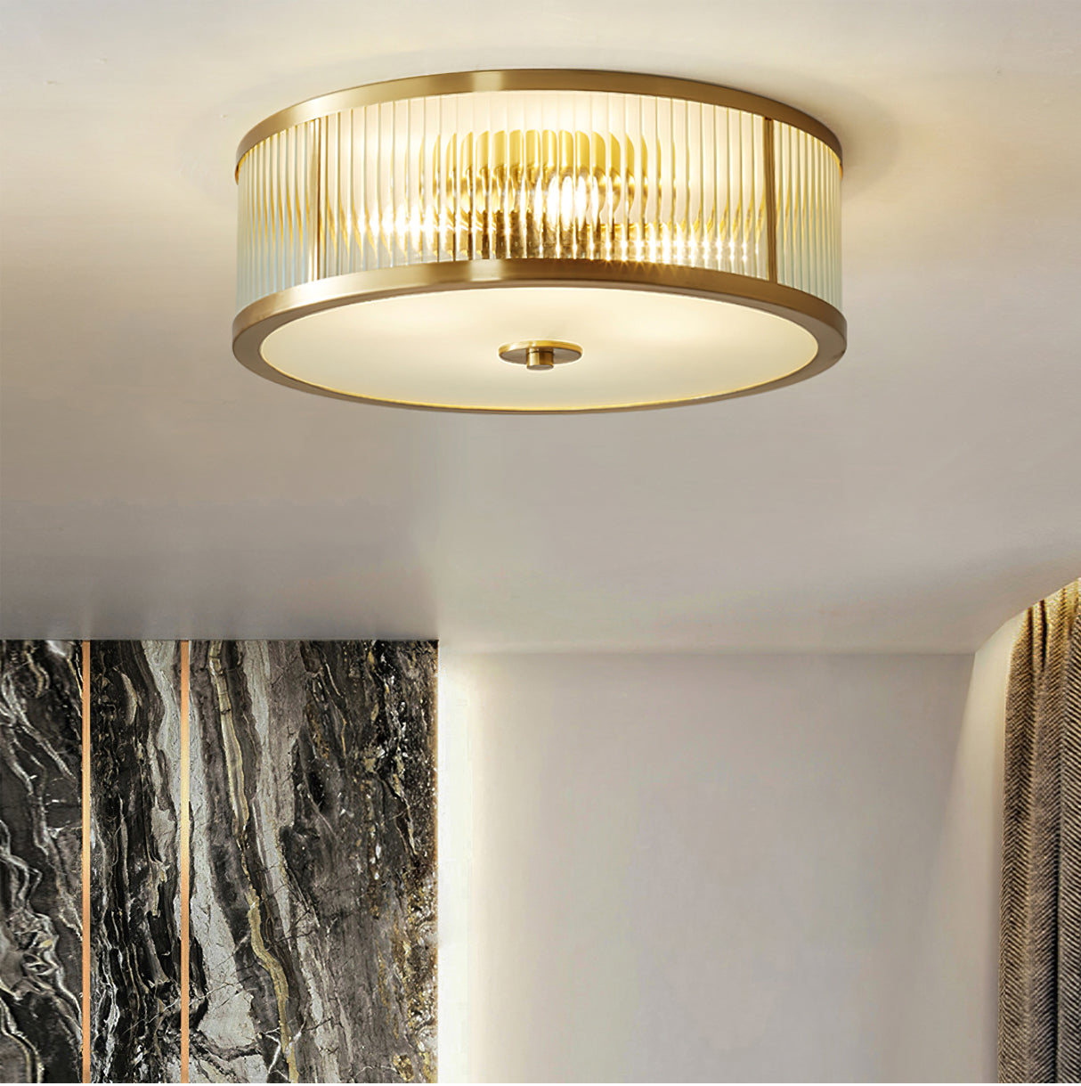 GenevaAura - Ceiling Lamp with Classic Charm and Inviting Light Spread