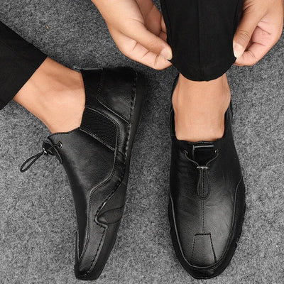 Genuine Leather Loafers for Men – Lightweight Comfort and Versatile Style