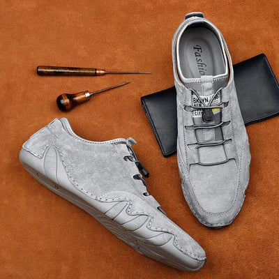 Genuine Leather Loafers for Men – Lightweight Comfort and Versatile Style