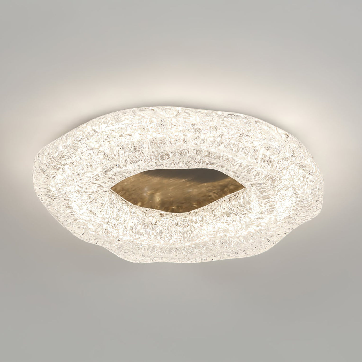 SculptureLuxe - Ceiling Light with Artistic Shape and Warm Glow