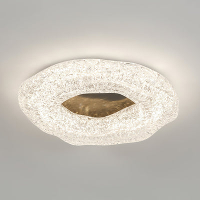 SculptureLuxe - Ceiling Light with Artistic Shape and Warm Glow