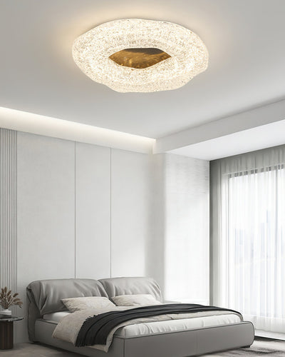 SculptureLuxe - Ceiling Light with Artistic Shape and Warm Glow