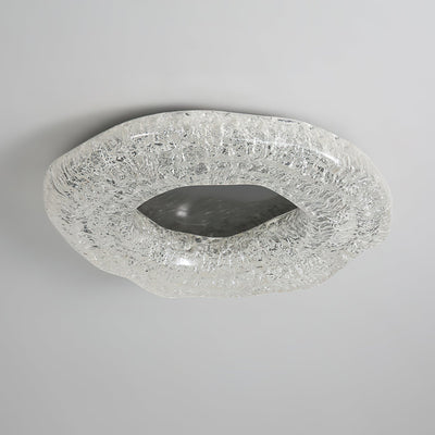 SculptureLuxe - Ceiling Light with Artistic Shape and Warm Glow