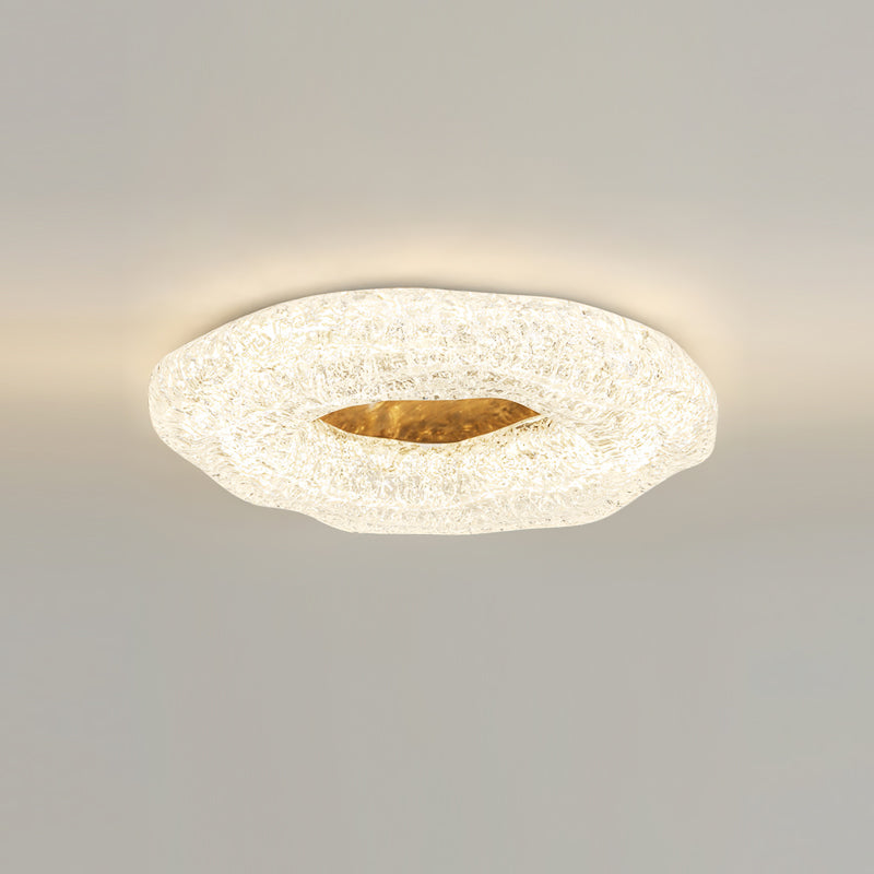 SculptureLuxe - Ceiling Light with Artistic Shape and Warm Glow