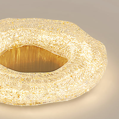 SculptureLuxe - Ceiling Light with Artistic Shape and Warm Glow
