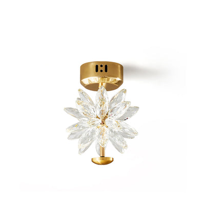 BotanicLuxe - Ceiling Lamp with Floral Theme and Subtle Radiance