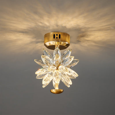 BotanicLuxe - Ceiling Lamp with Floral Theme and Subtle Radiance