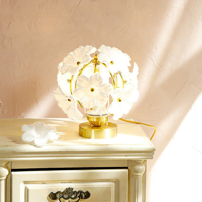 LuxeBloom - Floral Accent Lamp