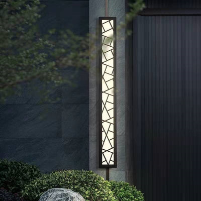 Modern Waterproof Outdoor Wall Light with LED Technology and Elegant Design
