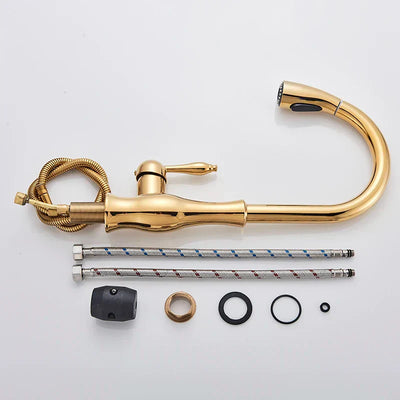 GoldenFlow - Stylish Gold Faucet