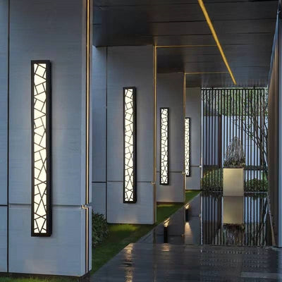 Modern Waterproof Outdoor Wall Light with LED Technology and Elegant Design