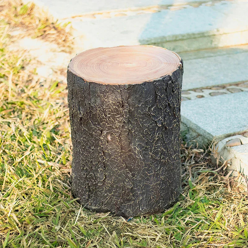 Creative Tree Stump Garden Light - Energy-Efficient Outdoor LED Lights, 50,000-Hour Lifespan