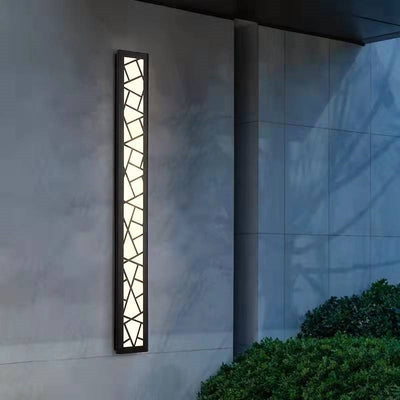 Modern Waterproof Outdoor Wall Light with LED Technology and Elegant Design