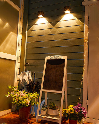 GlowBeam – Elegant Outdoor Wall Lamp for Mood Lighting