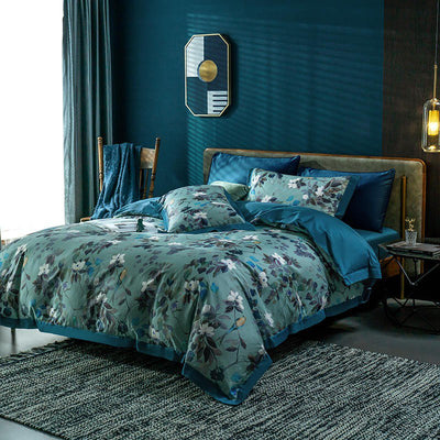 FloraPure - Egyptian Cotton Floral Bedding Set
