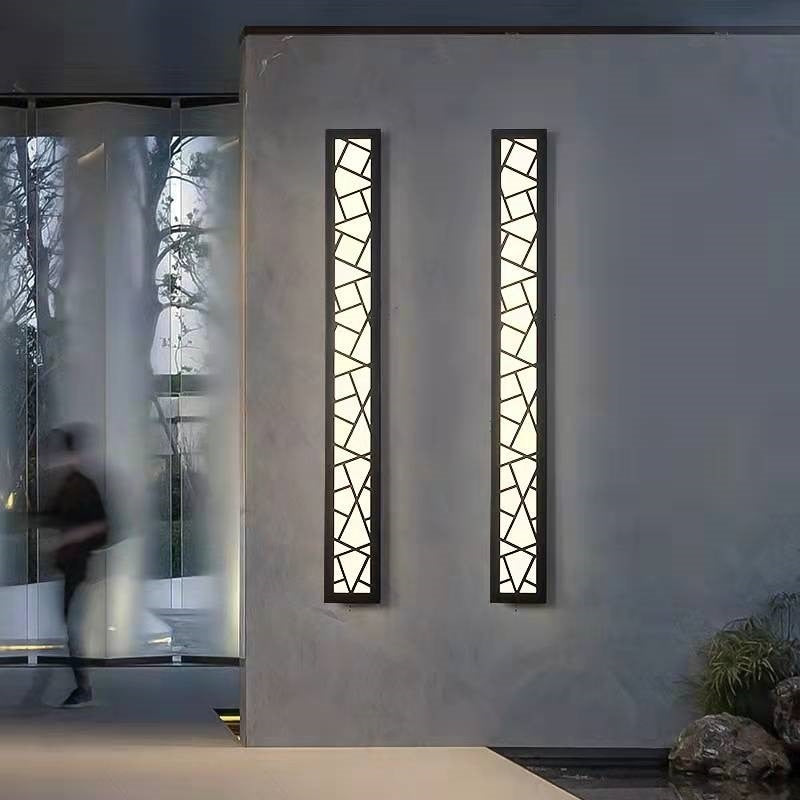 Modern Waterproof Outdoor Wall Light with LED Technology and Elegant Design