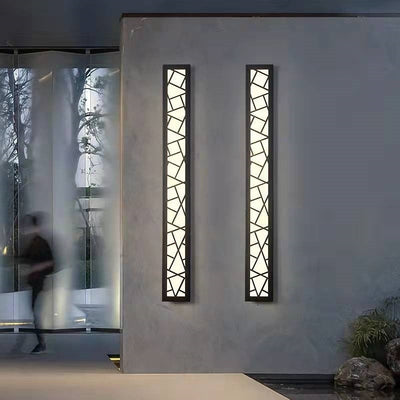 Modern Waterproof Outdoor Wall Light with LED Technology and Elegant Design