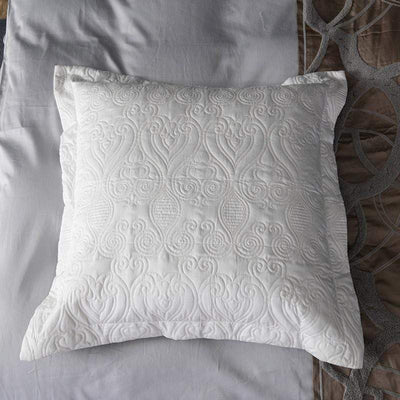 SatinLoom – Elegant Grey Duvet Cover Set with Chain Pattern