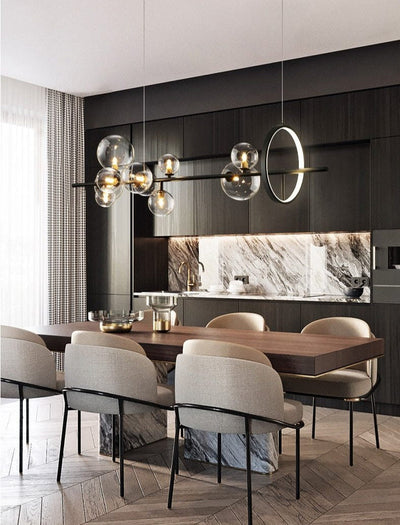 RadiantGlow - Elegant Mouth-Blown Pendant Light