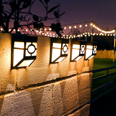 HikariGlow – Japanese-Inspired Solar Wall Light for Outdoor Serenity