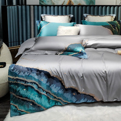 CrystalWave - Egyptian Cotton Duvet Cover Set