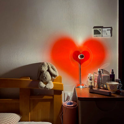 LoveGlow – Elegant Table Lamp with Rechargeable LED