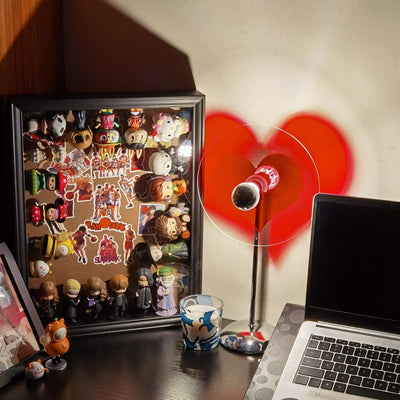 LoveGlow – Elegant Table Lamp with Rechargeable LED